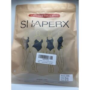 Shaperx 5225 Butt Lifter Panties High Waist Tummy Control Beige Size 2X/3X